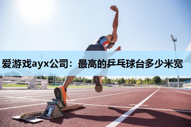 最高的乒乓球台多少米宽 最高的乒乓球台多少米宽